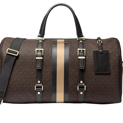 michael kors travel bags for women|Michael Kors travel bag weekender.